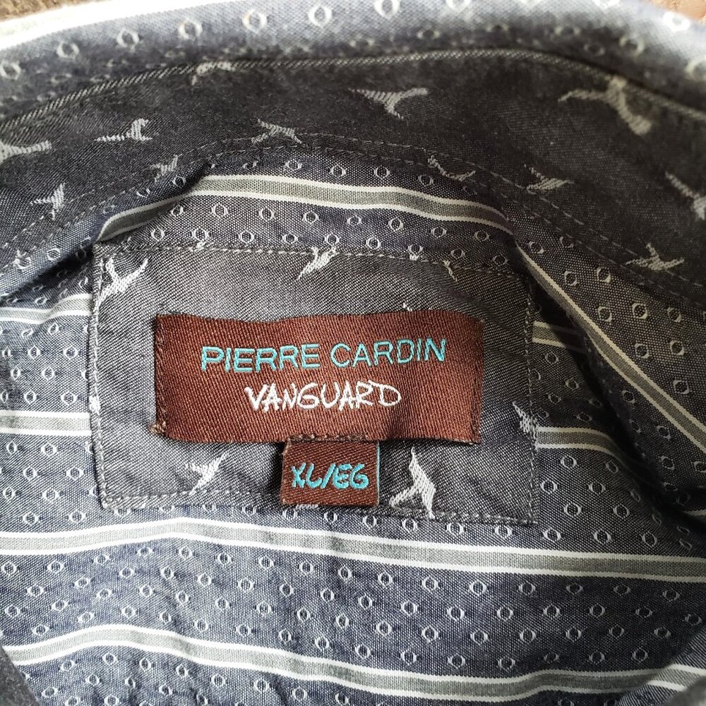 Vintage Pierre Cardin Mens Shirt MINT Extra Large XL E6 RARE - Picture 2 of 7